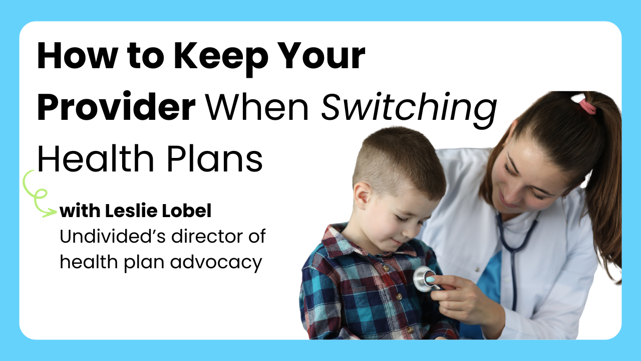 What if I Want to Keep My Provider When Switching Health Plans
